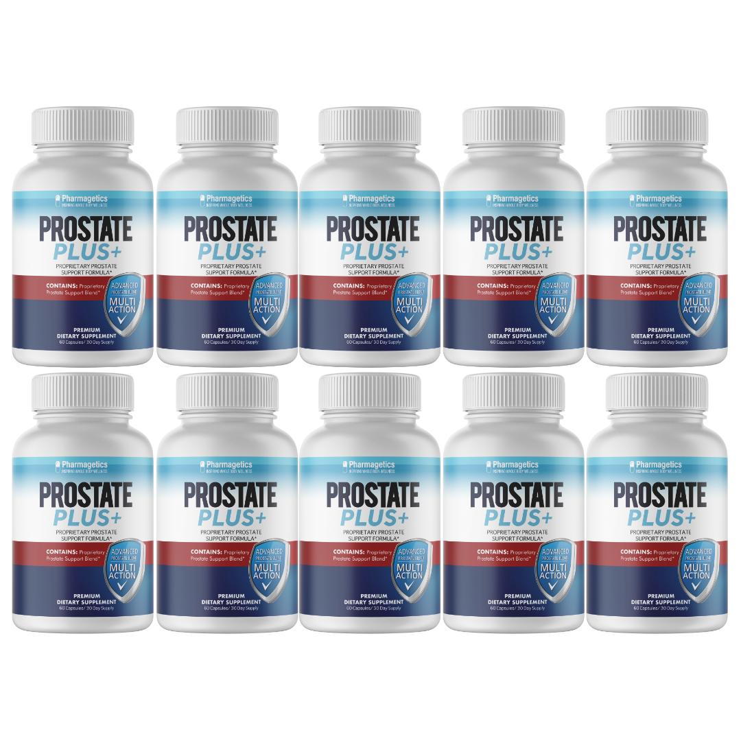 Prostate Plus+ Prostate Support Formula - Proprietary Blend - 10 Bottl ...