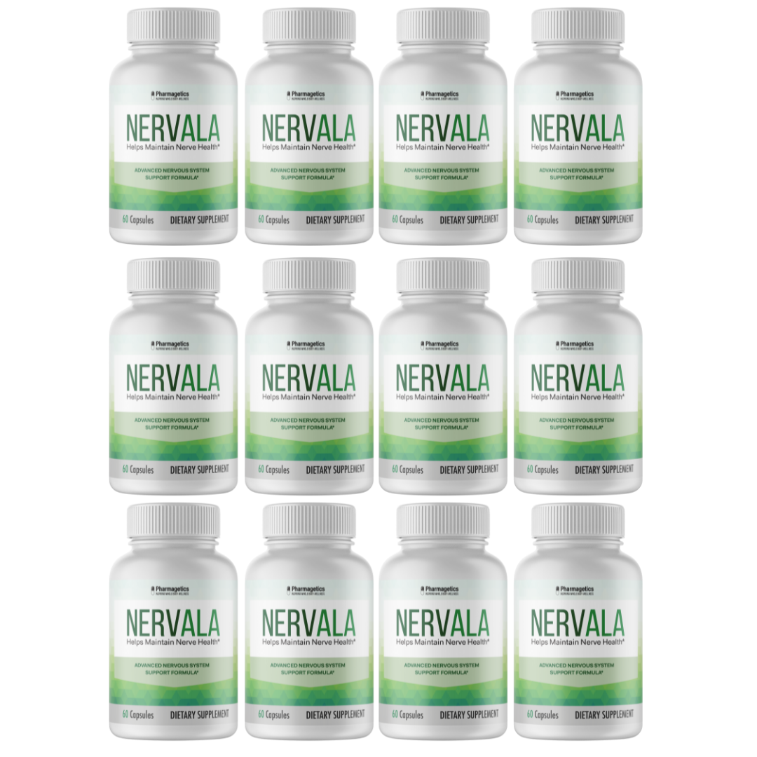 Nervala - Advanced Nervous System Support Formula,  12 Bottles