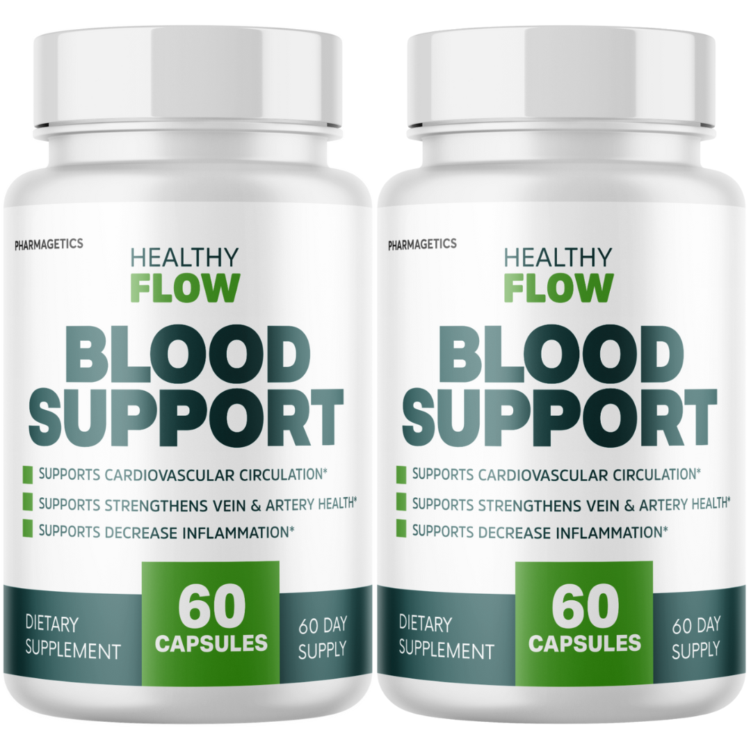 Healthy Flow Blood Support, Cardiovascular Circulation - 2 Pack - Official