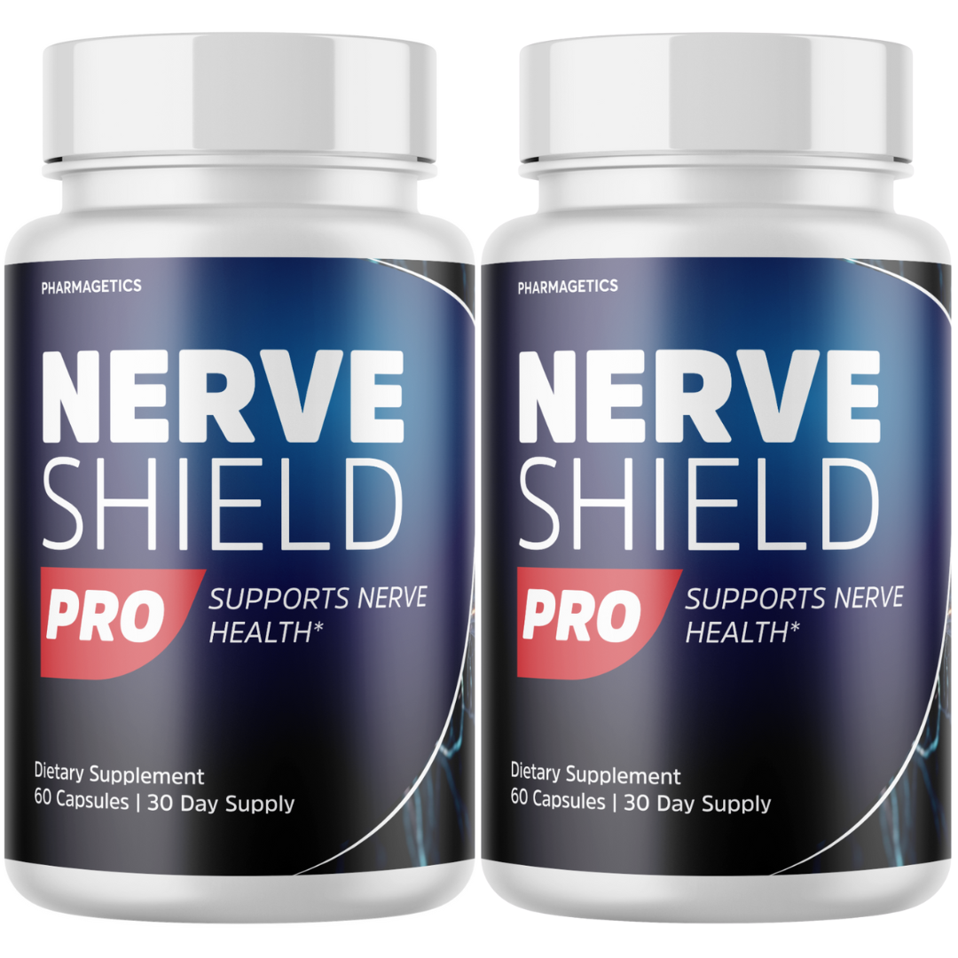 Nerve Shield Pro Formula for Neuropathy, Nerve Health - 2 Pack - Genuine