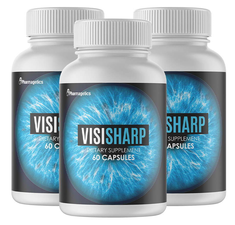 VISISHARP - 3 Bottles - 180 Capsules
