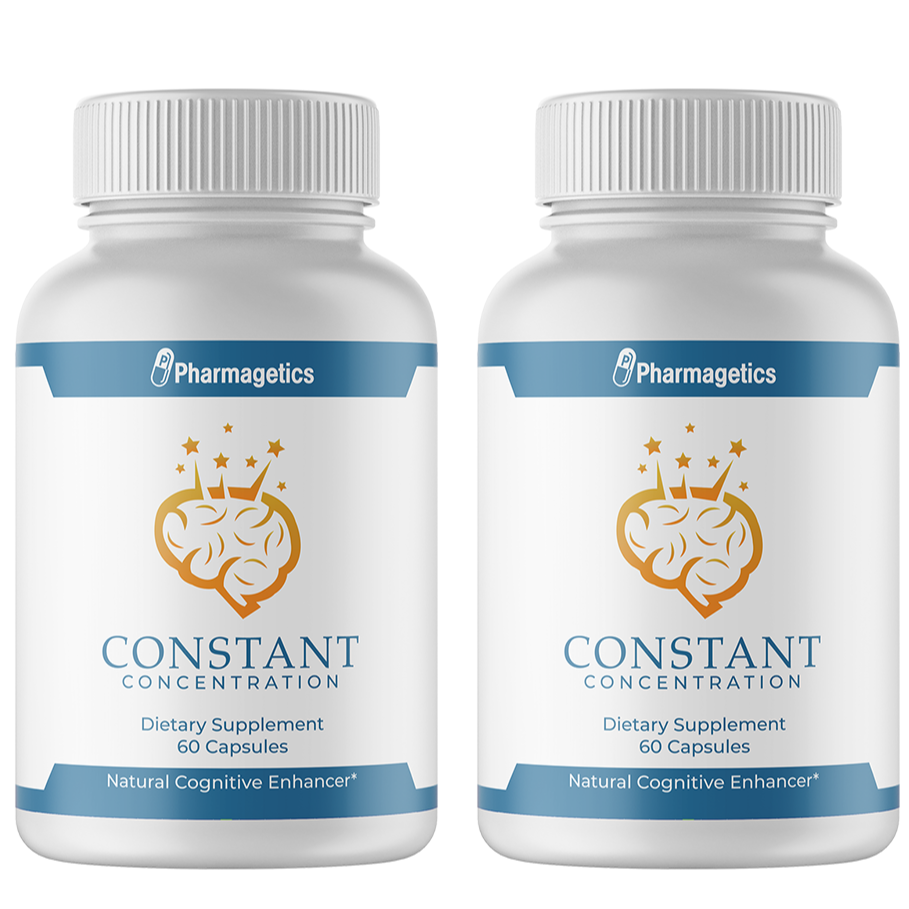 2 Bottles Constant Concentration 60 Capsules