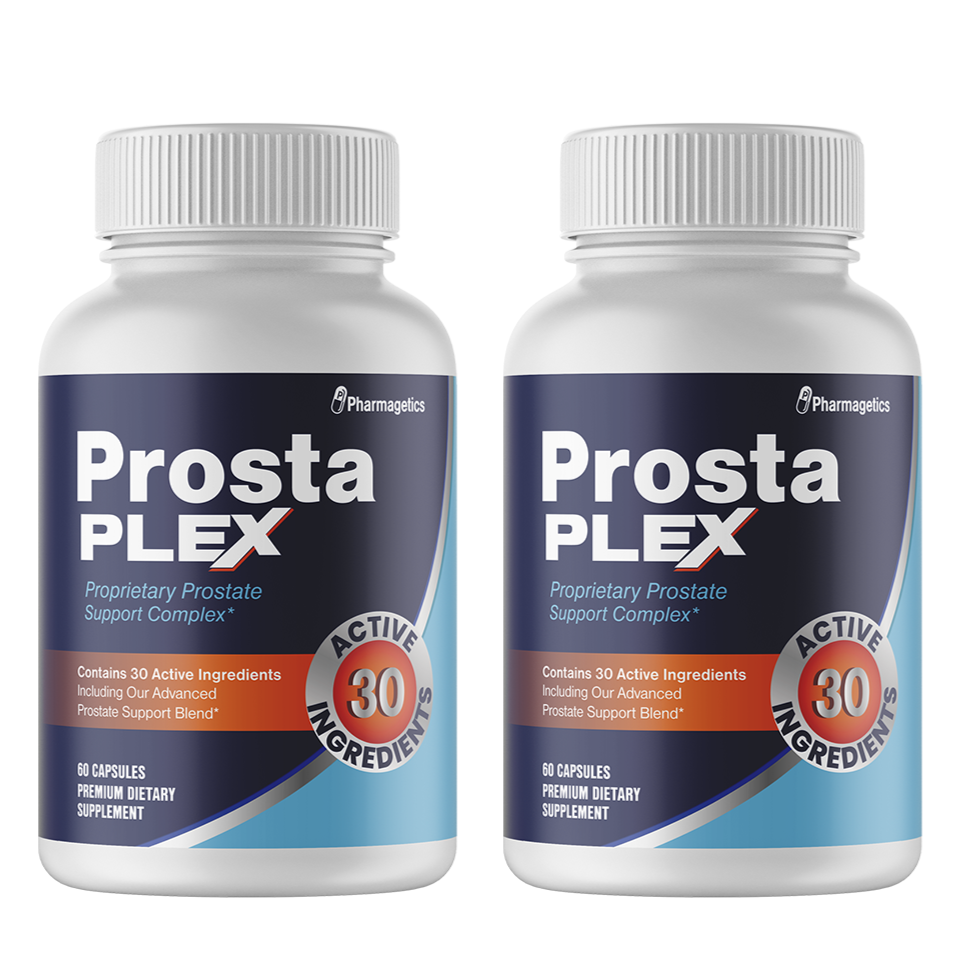 2 Bottles ProstaPlex Proprietary Prostate Support Prosta Plex - 60 Capsules x 2