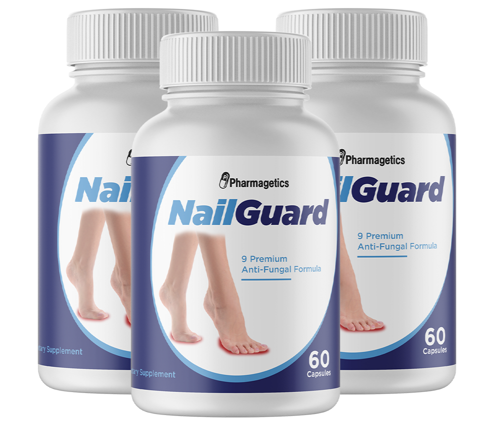 3 Nail Guard 9 Premium Anti-Fungal Formula - 3 Bottles -180 Capsules