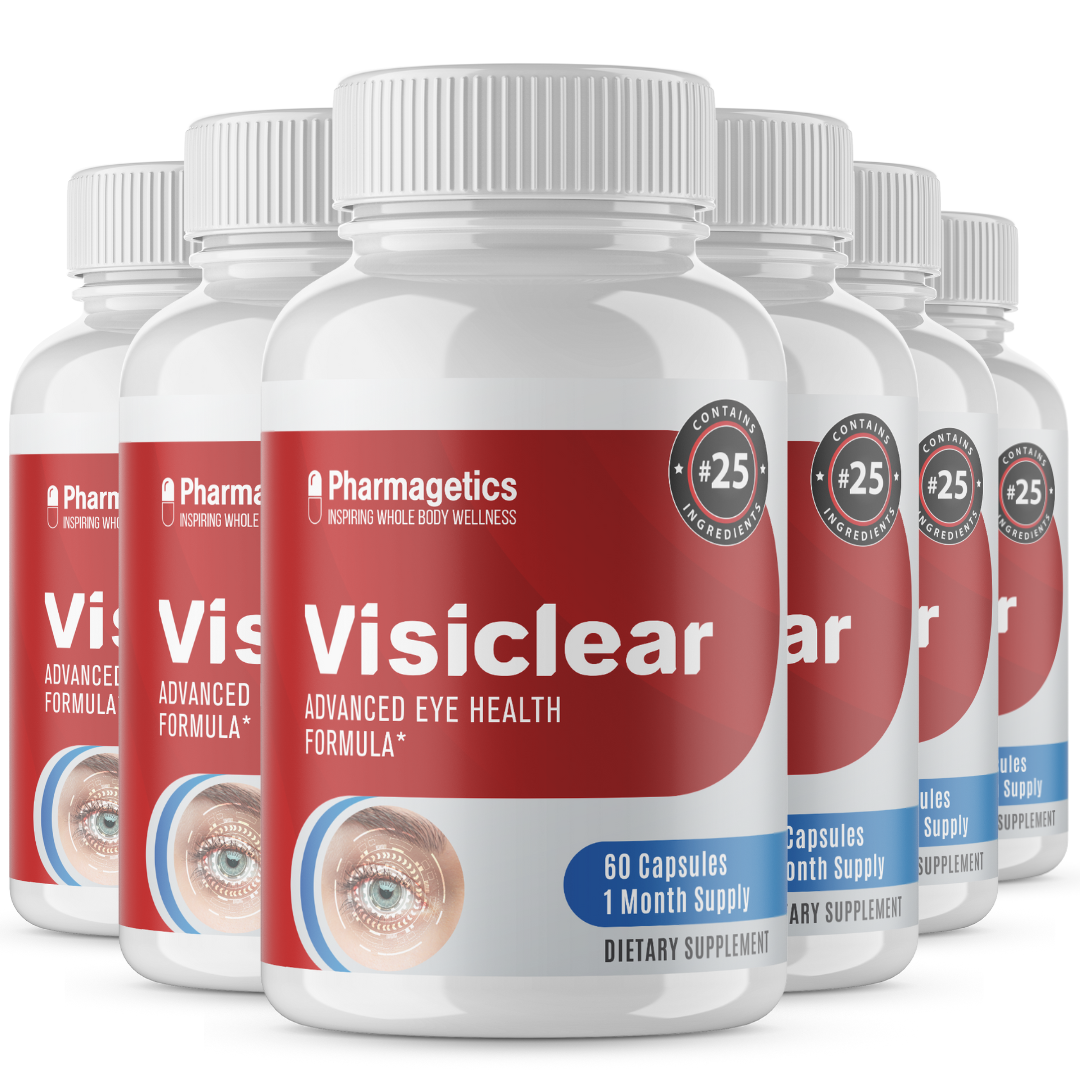Visiclear Advanced Eye Supplement Vision 6 Bottles