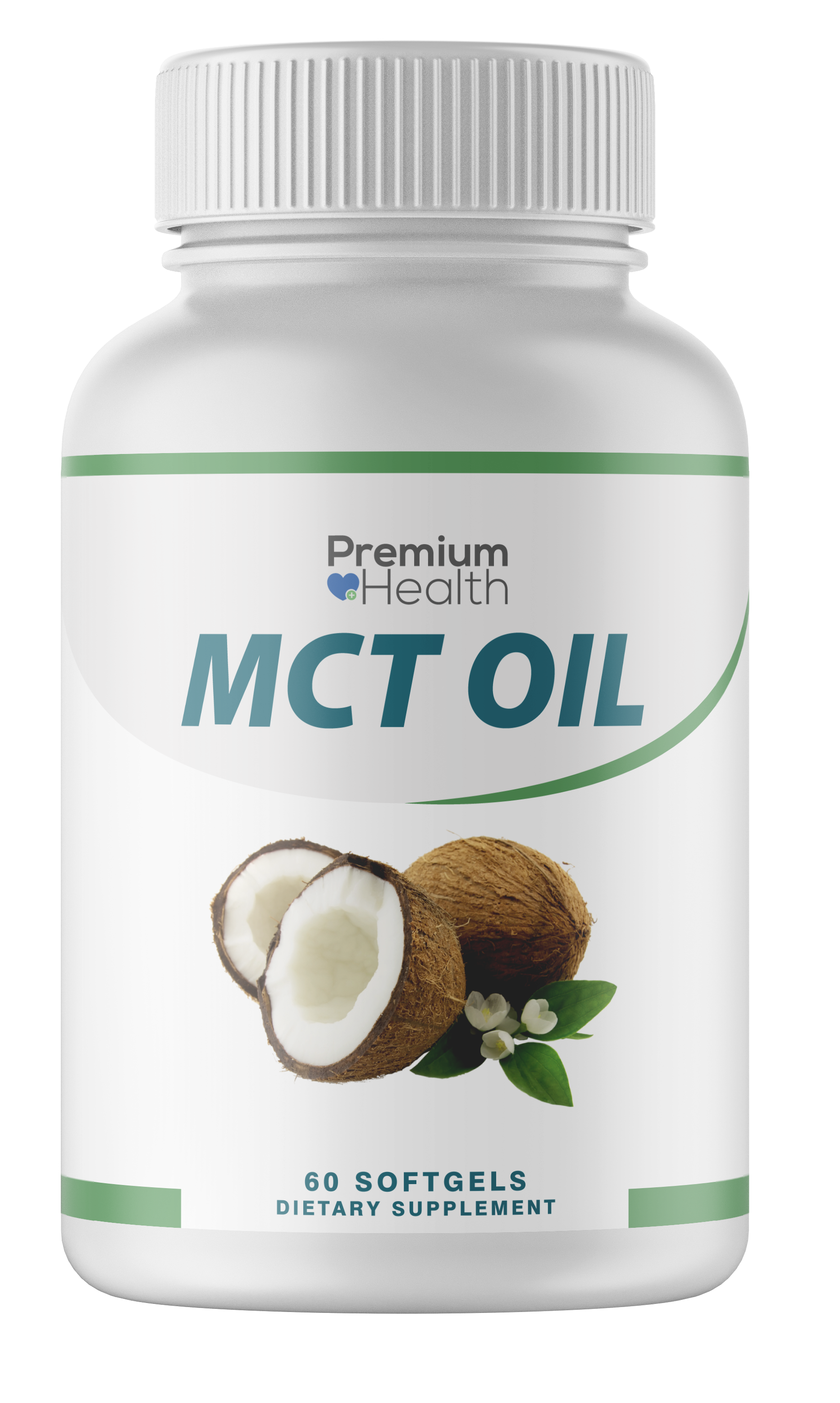 2 MCT Oil - 2 Bottles 120 Softgels