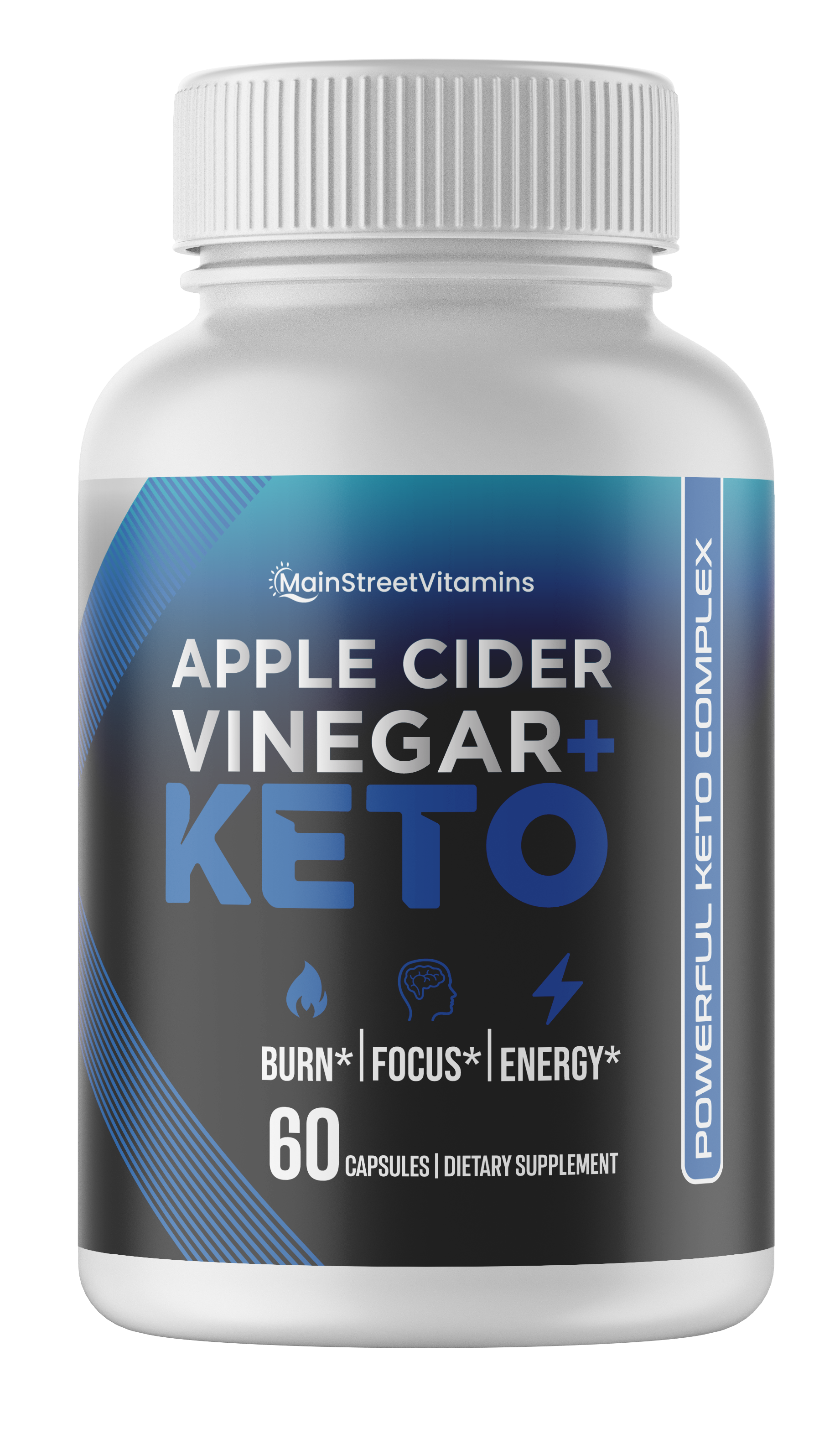 2 Keto Apple Cider Vinegar Diet Pills,Weight Loss,Fat Burner - 60 Capsules x 2