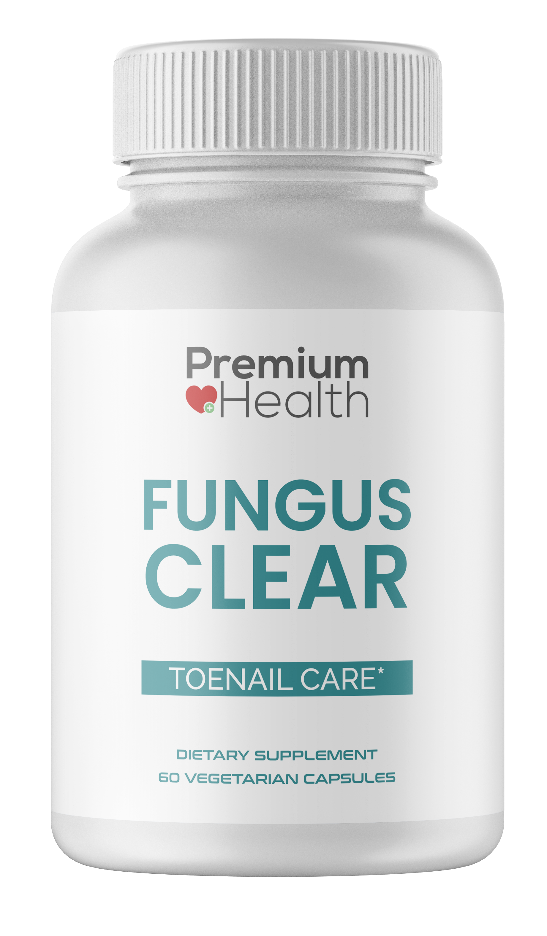 2 Bottles FUNGUS CLEAR  Premium Health Toenail Treatment Eliminator 60 Capsules