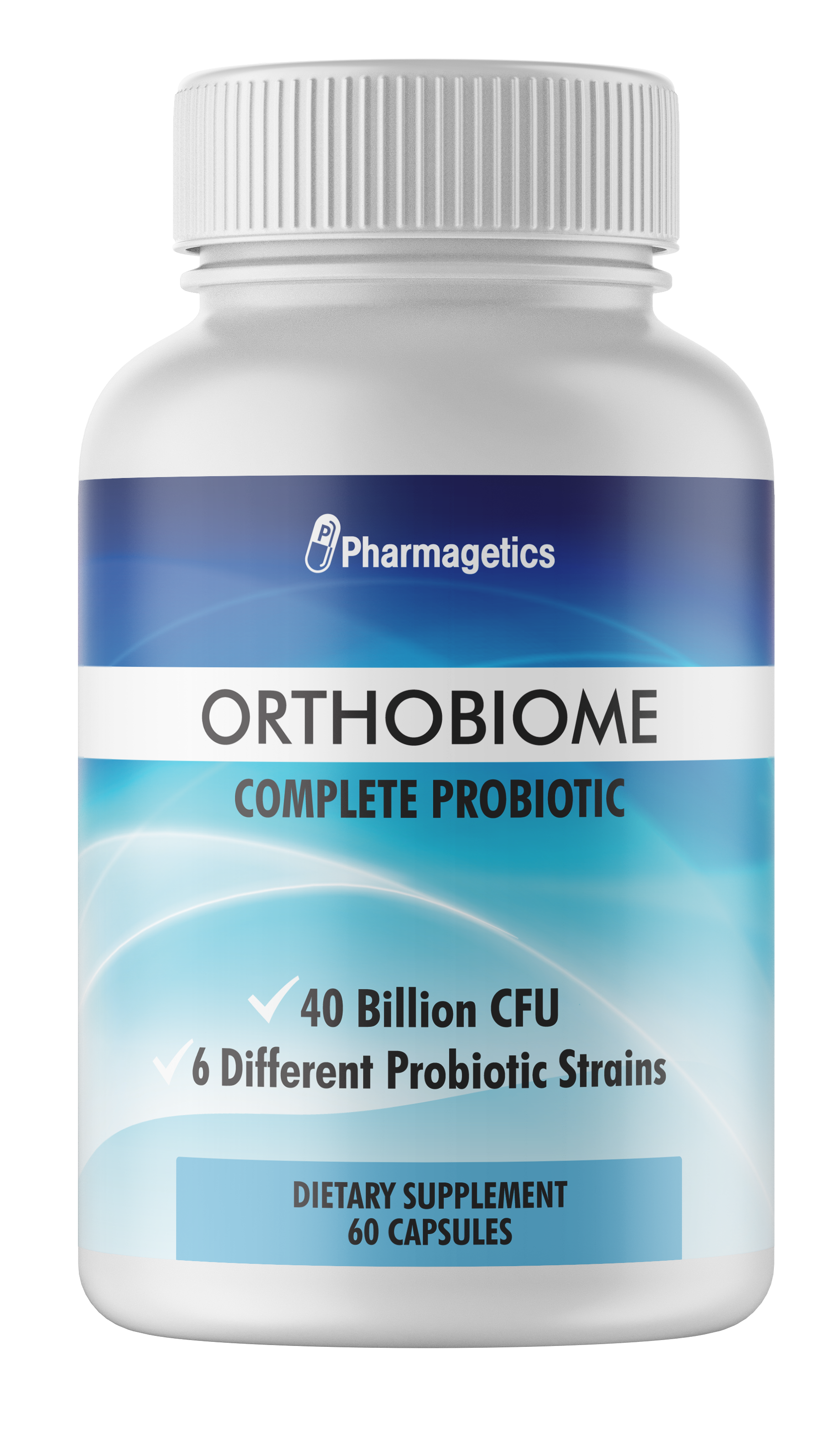 2 Bottles Orthobiome Complete Probiotic Pills Ortho Biome 60 Capsules
