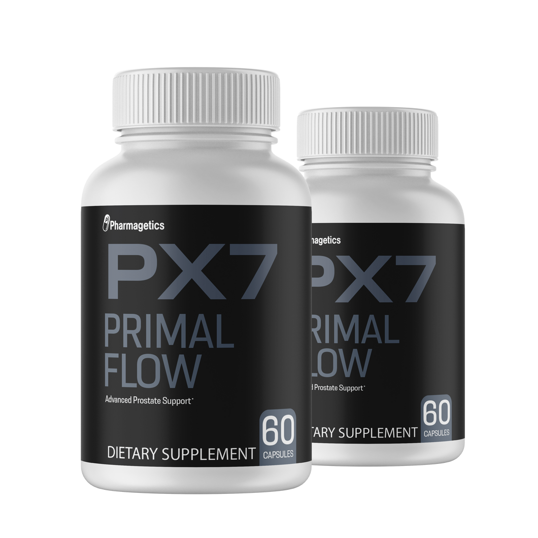 PX7 Primal Flow Advanced Prostate Support 2 Bottles 120 Capsules