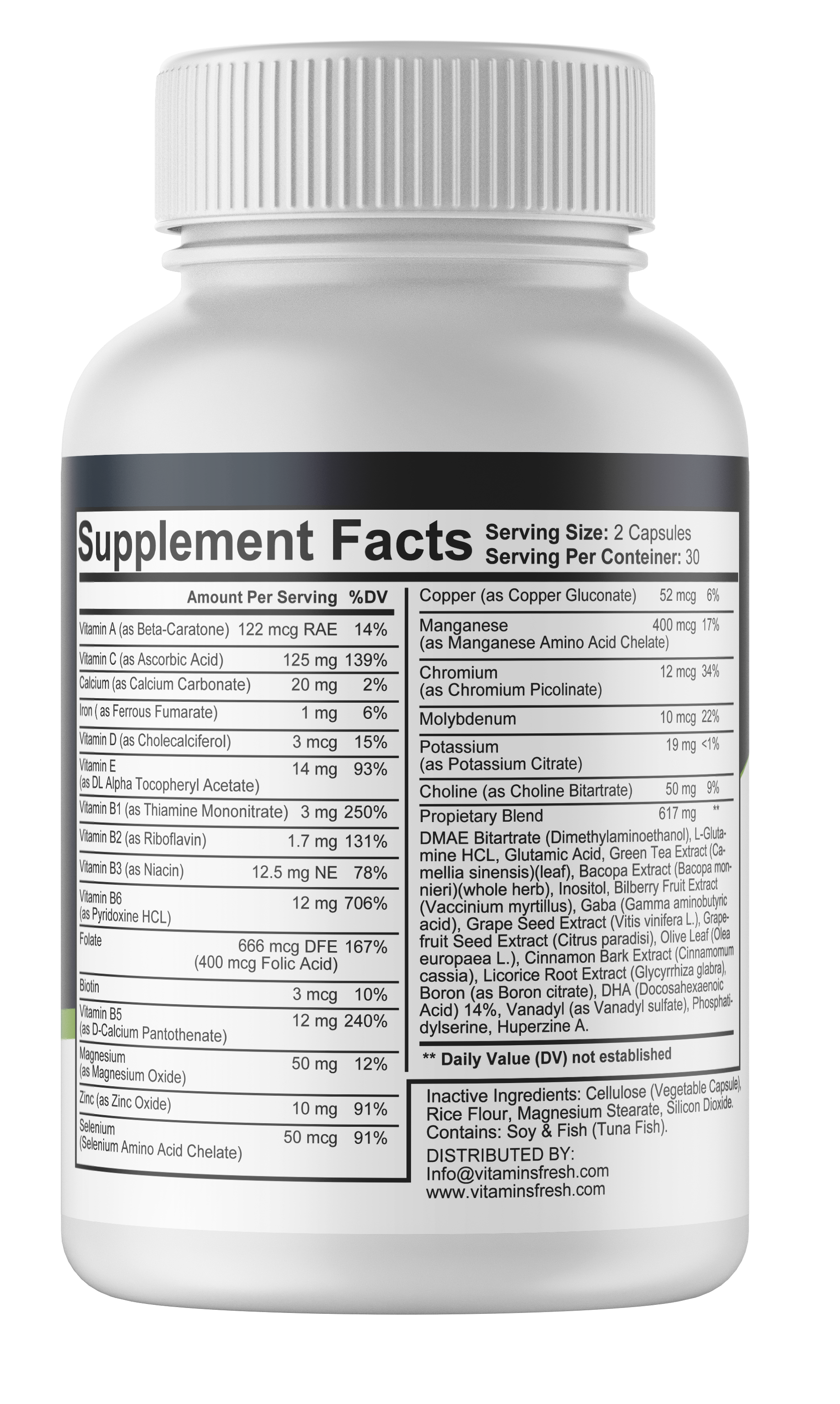 +Memory Boost Enhance Mental Performance - 60 Capsules