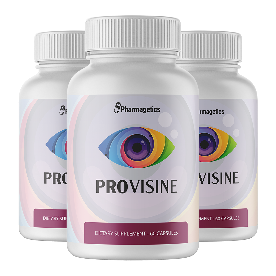 3 Bottles Provisine - Vision Support 60 Capsules x3