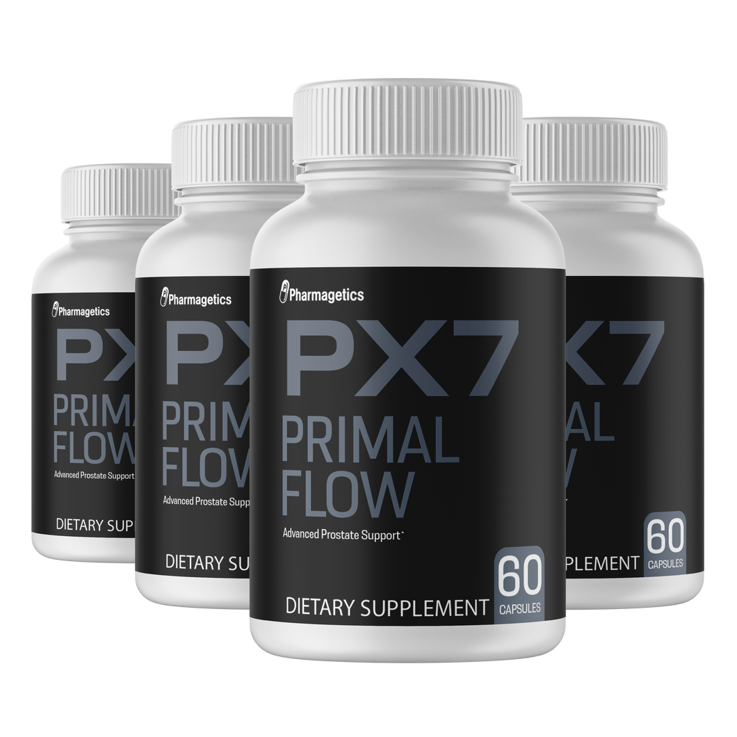 PX7 Primal Flow Advanced Prostate Support 4 Bottles 240 Capsules