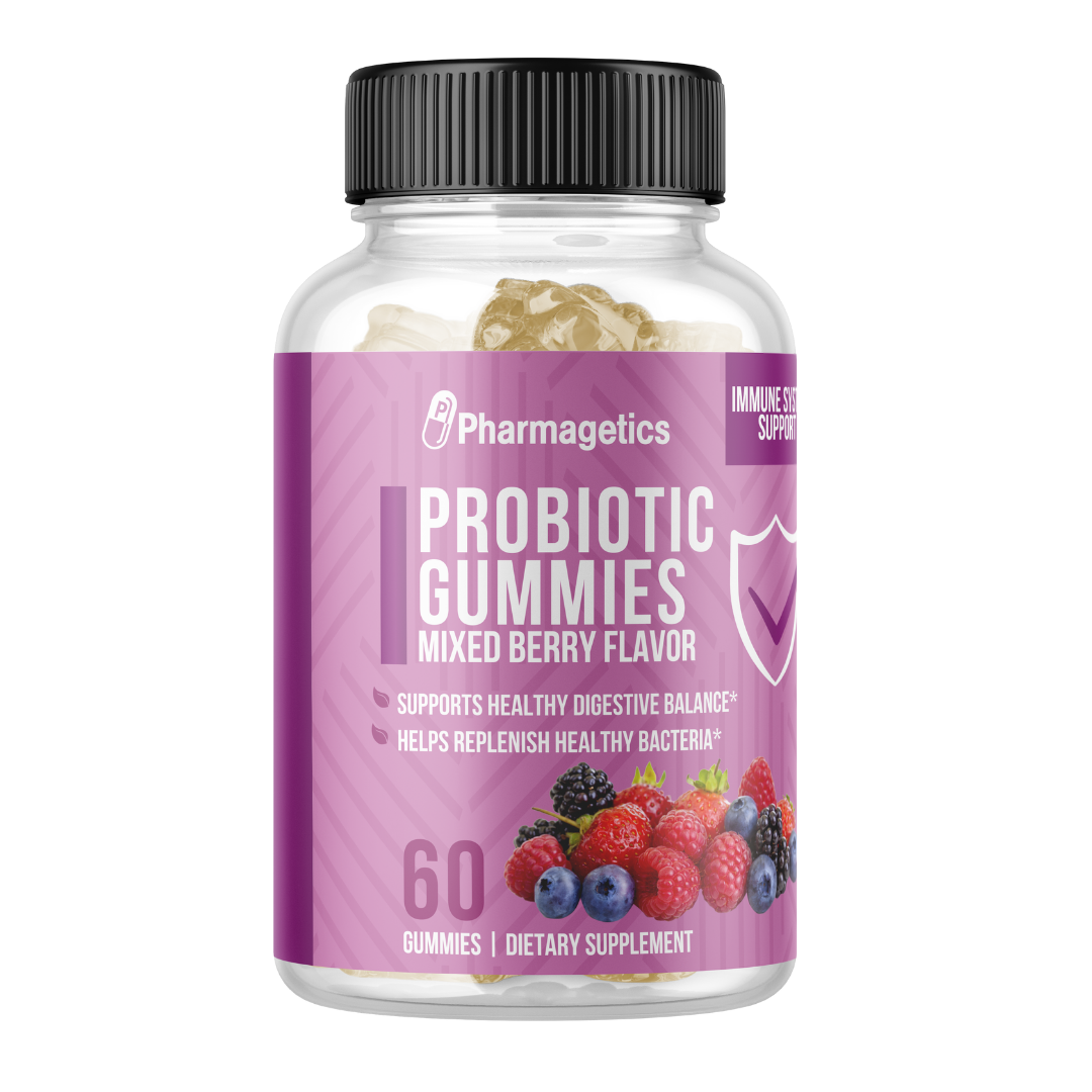 Probiotic Gummies  Dietary Supplement - 60 Gummies