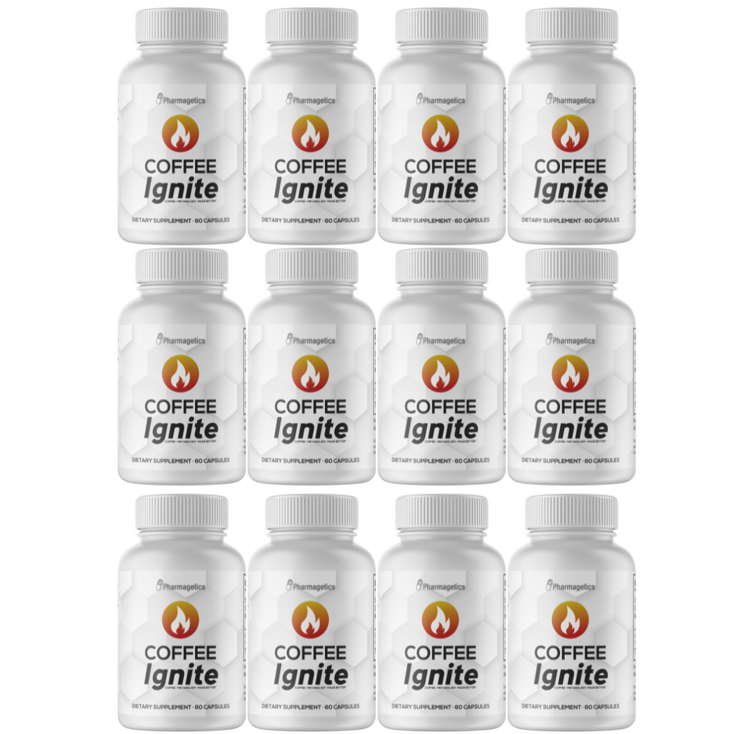 Coffee Ignite Metabolism Made Better -  12 Bottles 720 capsules