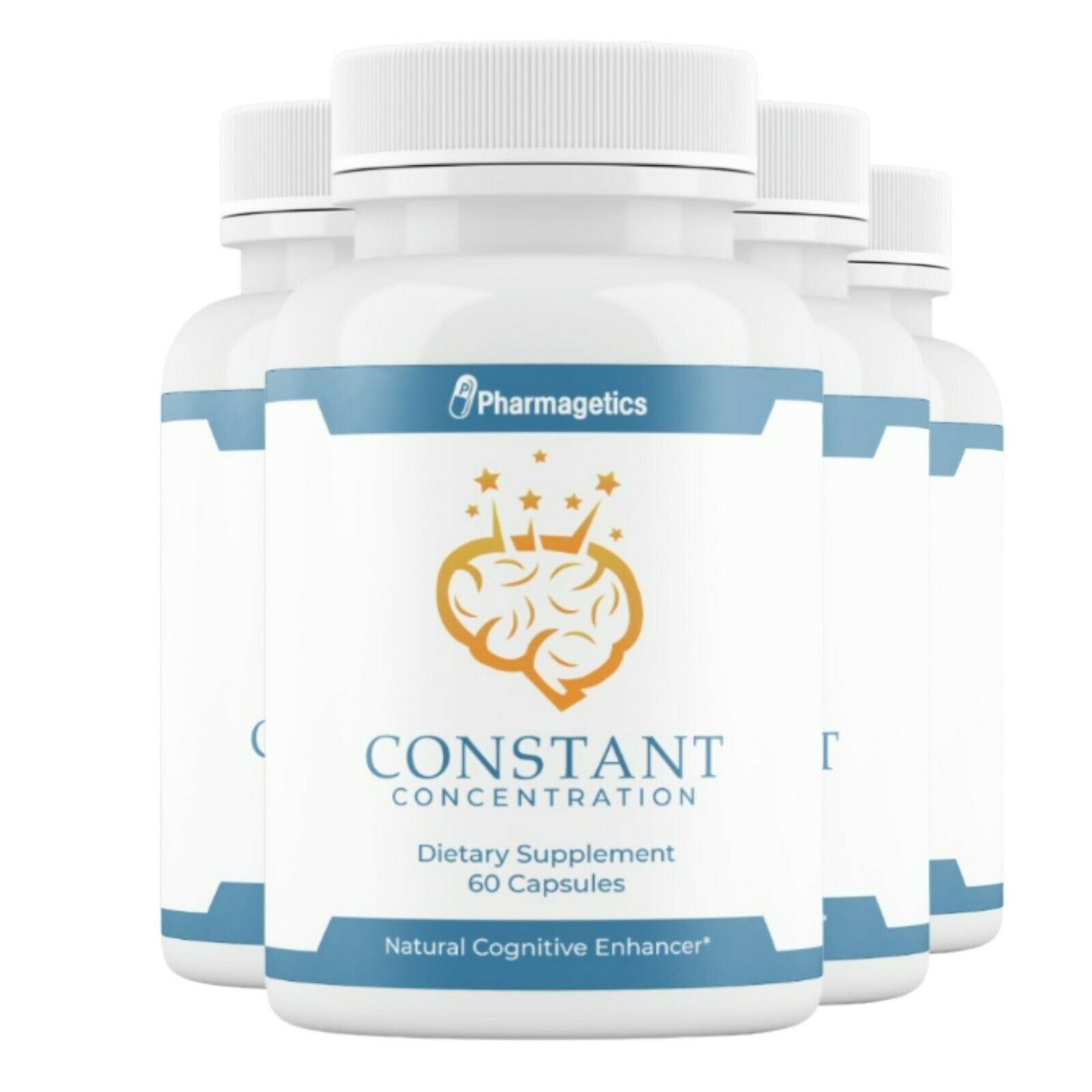 4 Bottles Constant Concentration 60 Capsules