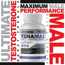 Load image into Gallery viewer, Tenamax Male Enhancement Support 12 Bottles 720 Capsules
