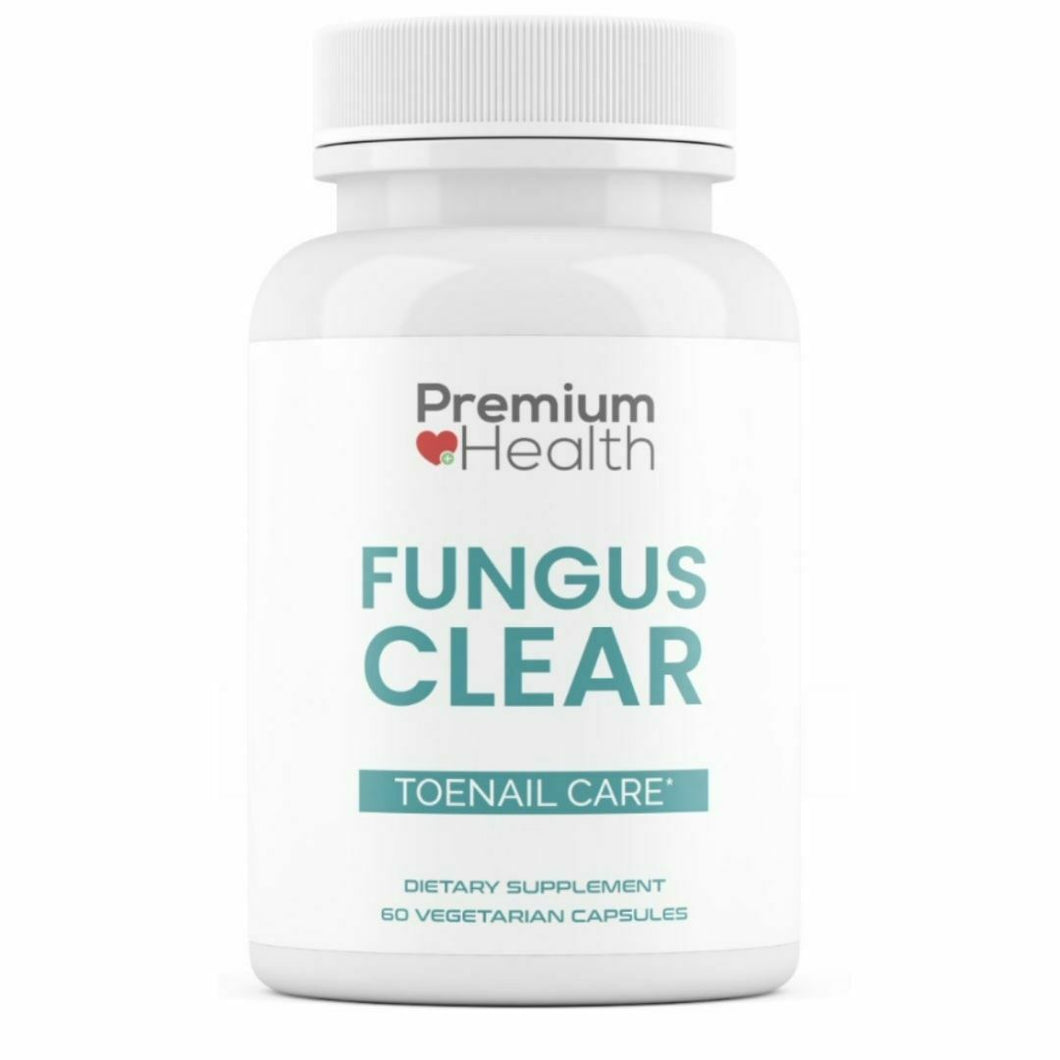 FUNGUS CLEAR  Premium Health Toenail Treatment Eliminator 60 Capsules