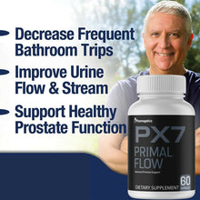 Load image into Gallery viewer, PX7 Primal Flow Prostate Support Saw Palmetto Reduce Frequent Urination 60 Caps
