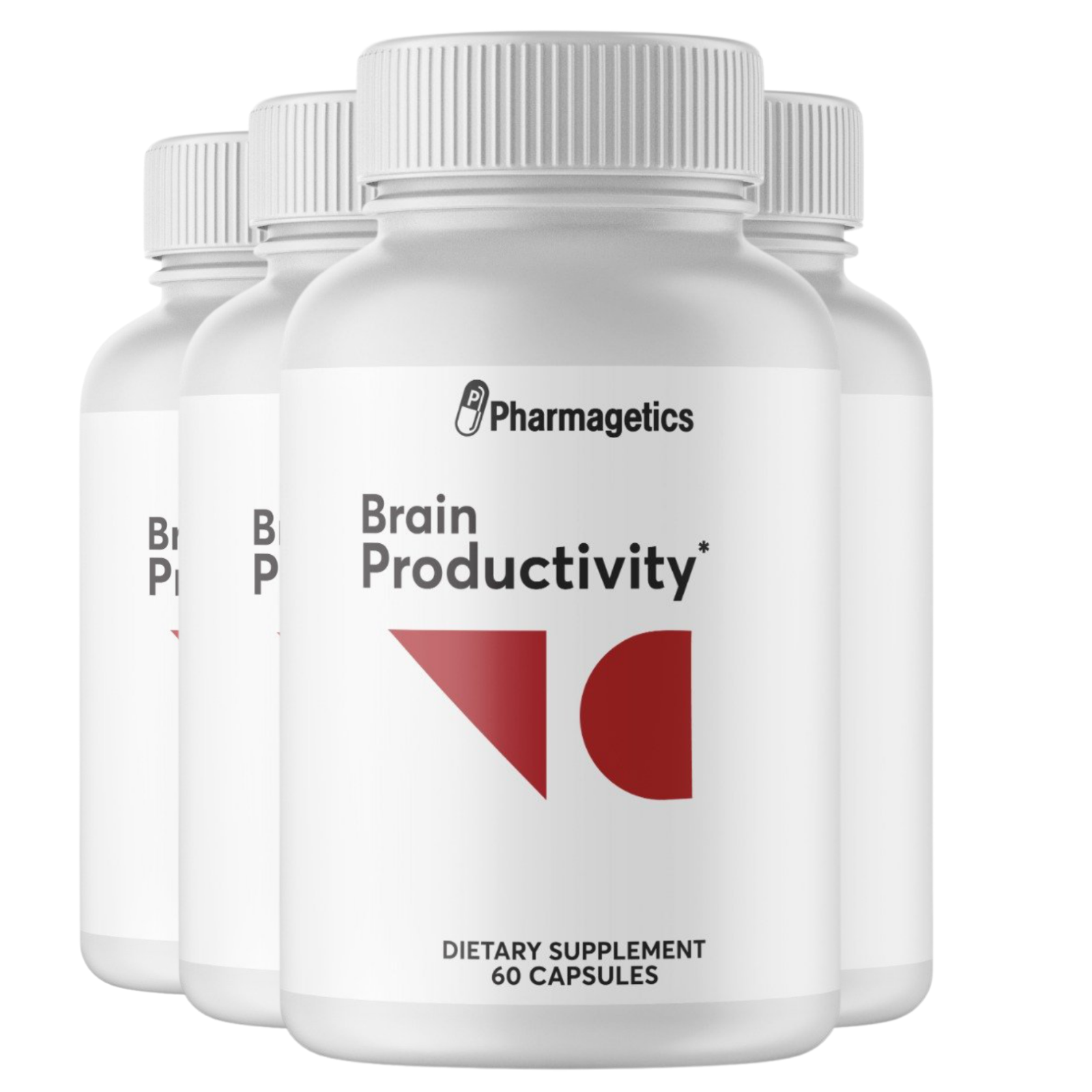 4 Brain Productivity - 4 Bottles - 240 Capsules