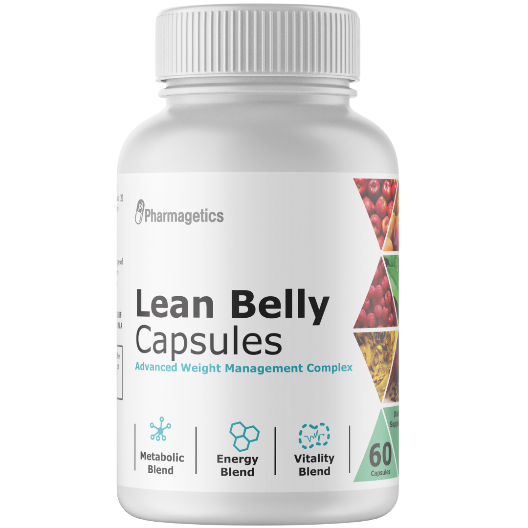 Lean Belly Capsules Advanced Weight Management Complex - 4 Bottles 240 Capsules