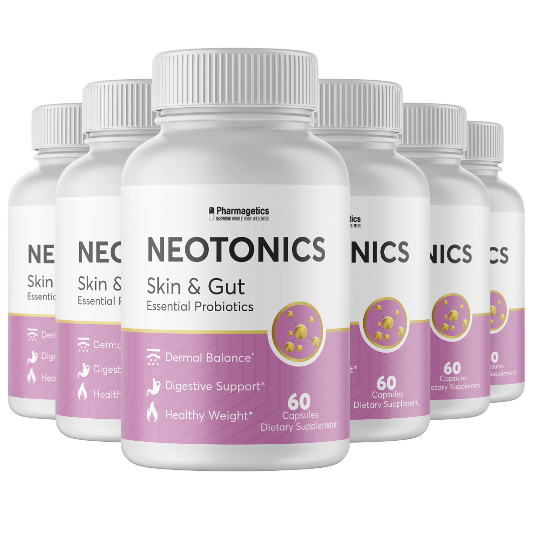 Neotonics Skin & Gut Essential Probiotics 6 Bottles 360 Capsules
