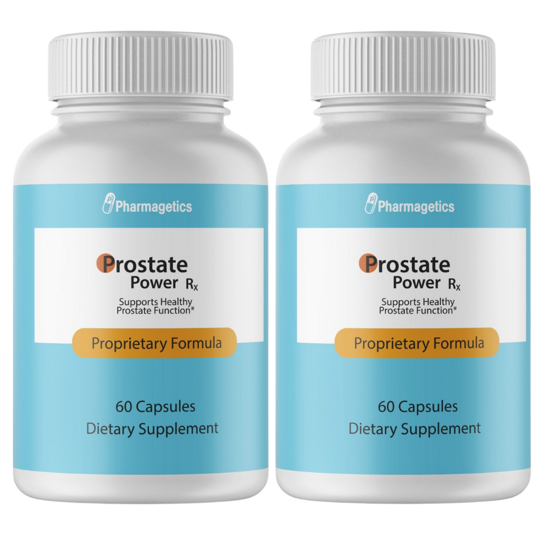 Prostate Power RX - Proactive Prostate Support - 2 Bottles - 120 Capsules