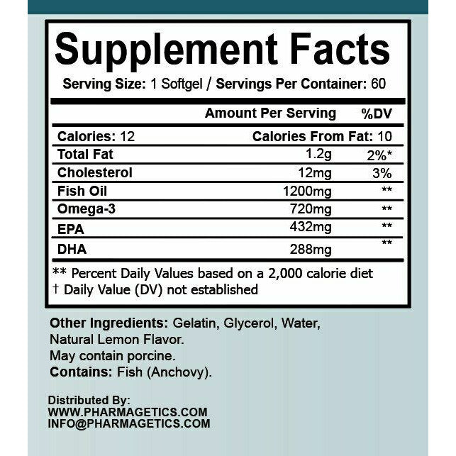 Omega Formula 2 Bottles -120 Capsules