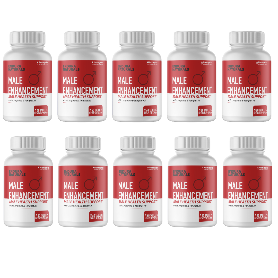 Endura Naturals Male Enhancement Male Health Support 10 Bottles 600 Tablets