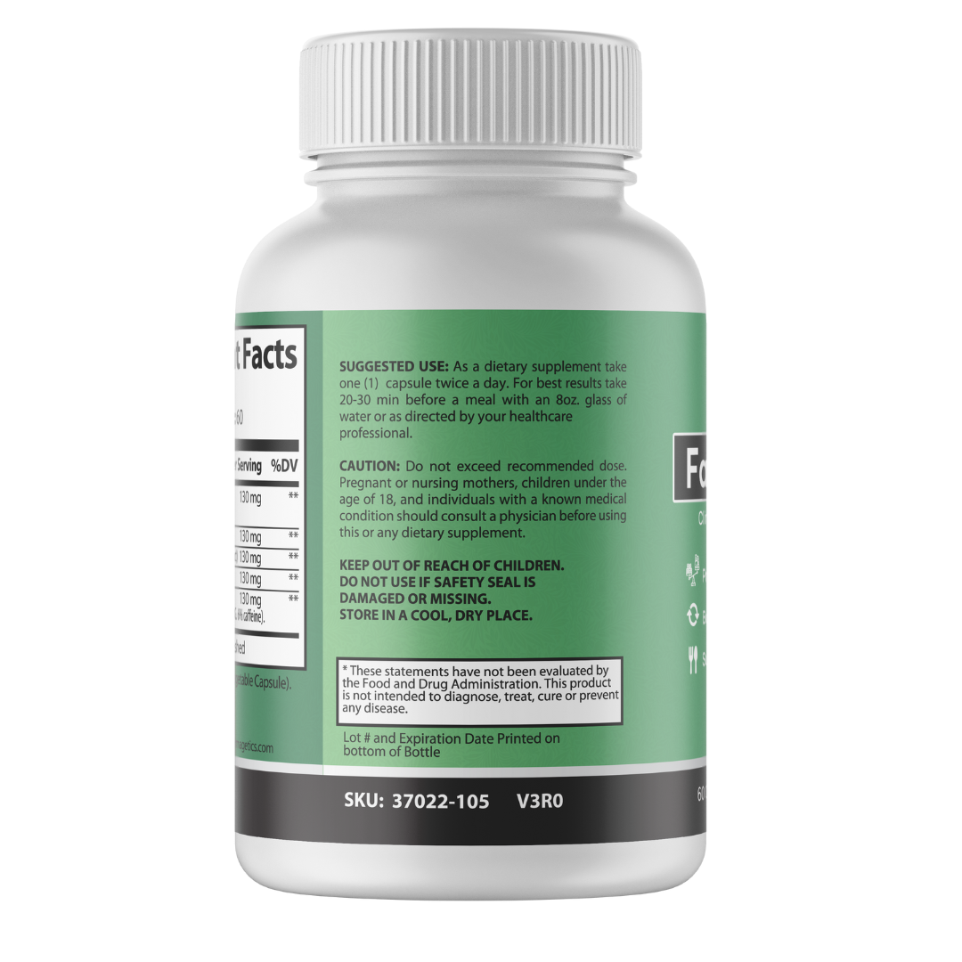 Fast Lean Pro - Promotes Healthy Weight Loss 60 Capsules