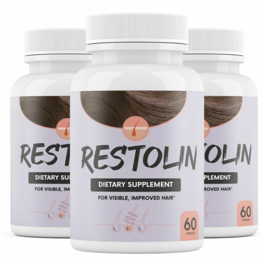 Restolin Supplement - 3 Pack , 180 Capsules