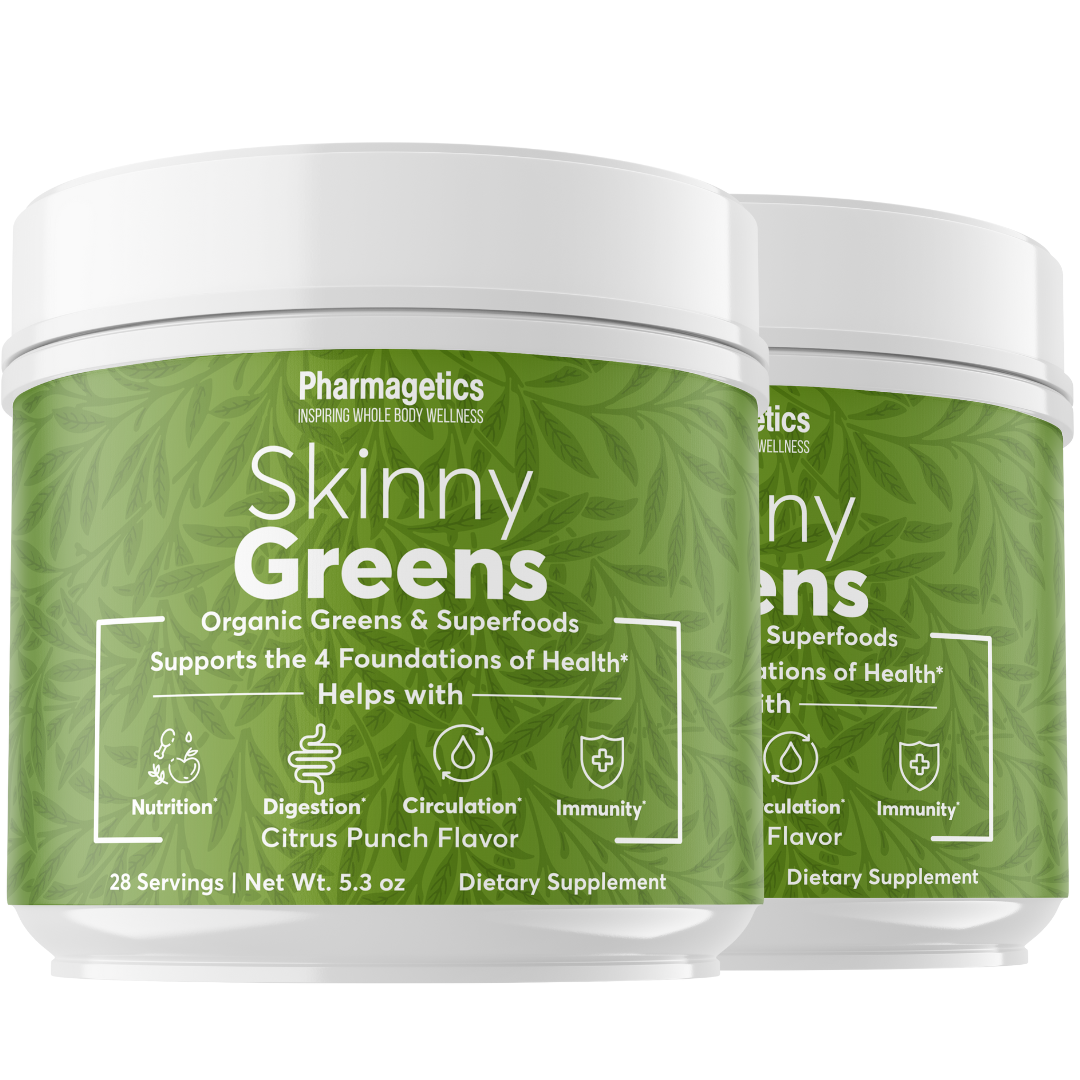 Skinny Greens - greens powder, bloom greens, great greens powder - 2PK