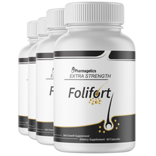 Load image into Gallery viewer, Folifort Hair Growth Supplement - 4 Bottles 240 Capsules
