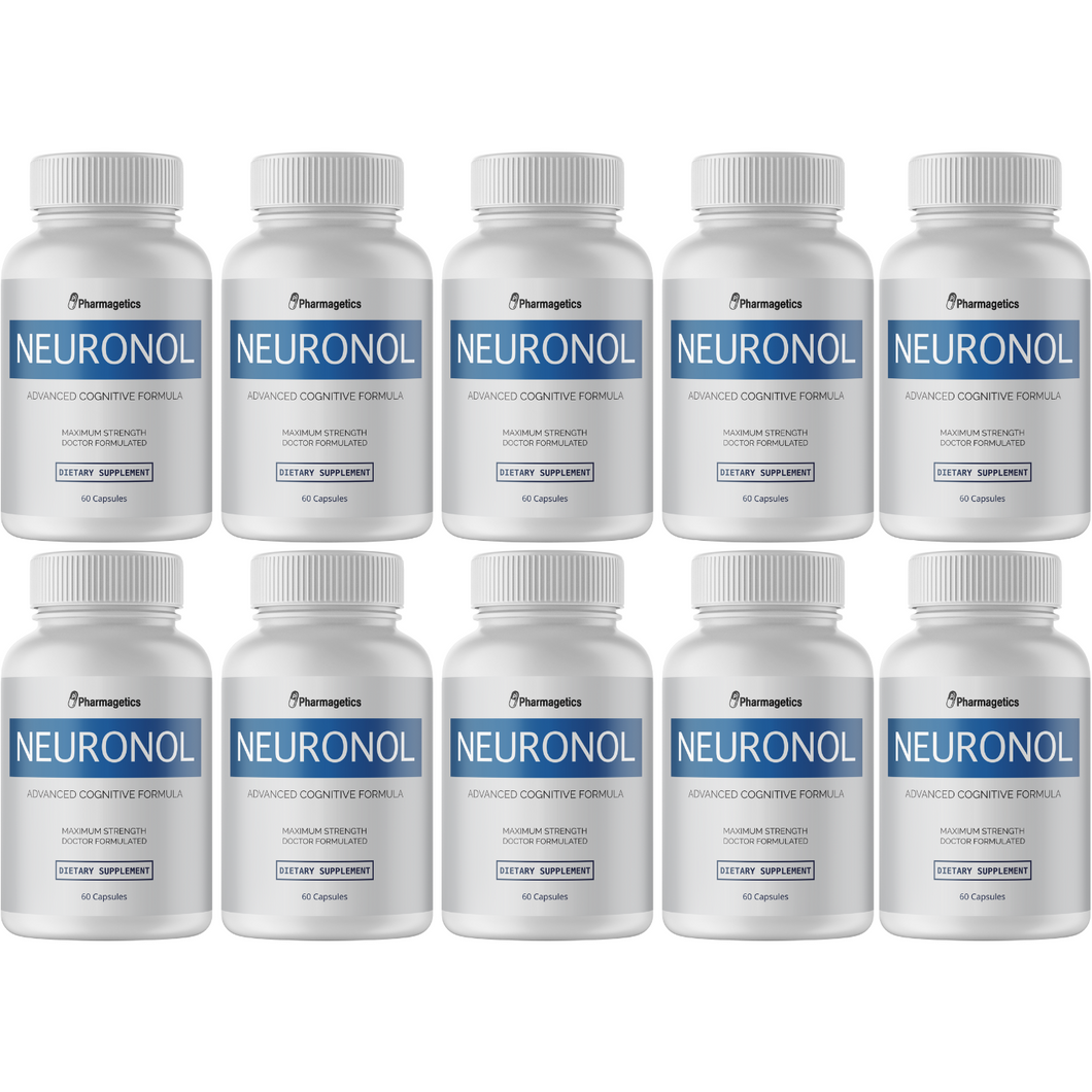 Neuronol Advanced Cognitive Formula - 600 Capsules, 10 Bottles