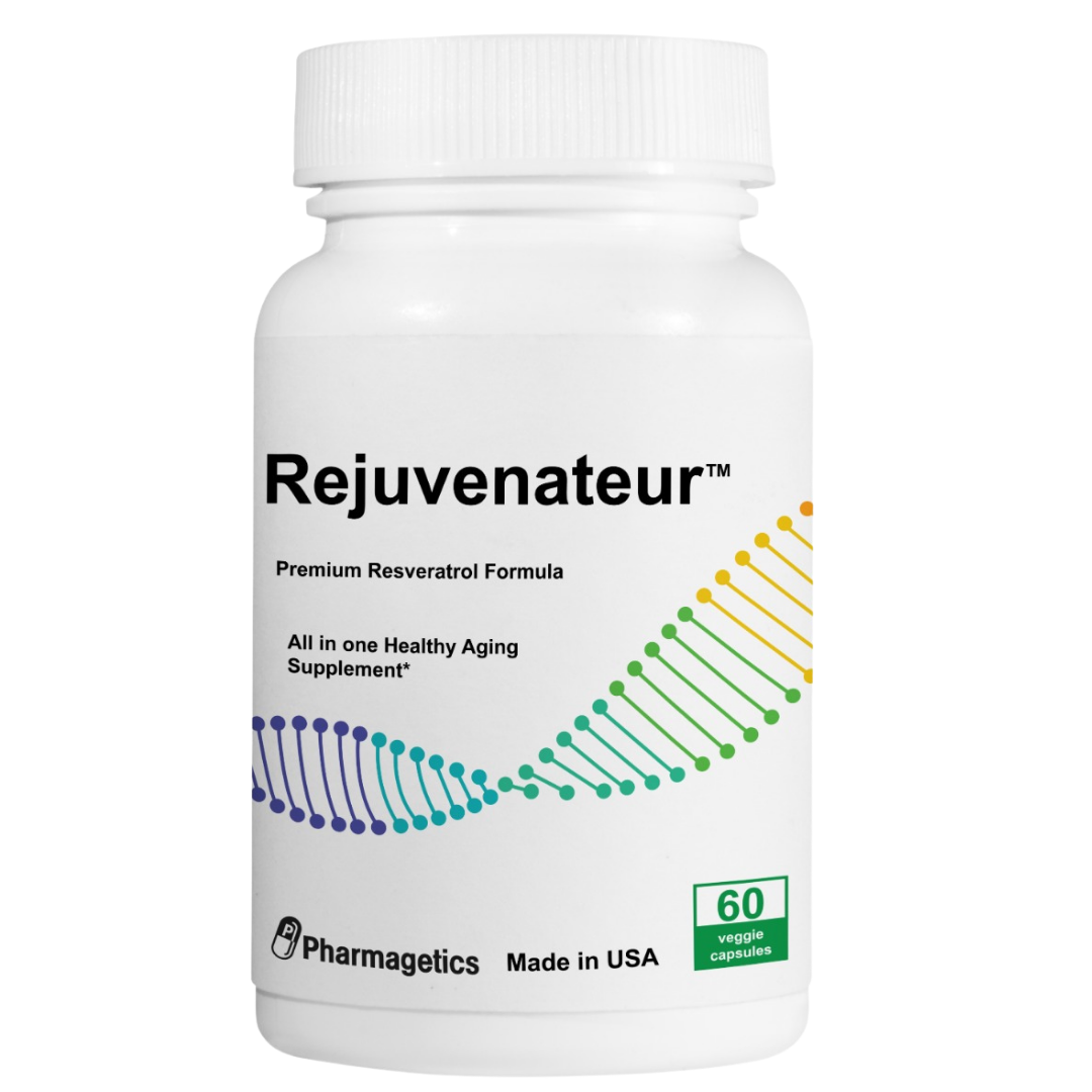 REJUVENATEUR Resveratrol Anti-Aging Antioxidants, Brain Support, Radiant Skin