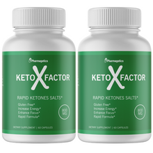 Load image into Gallery viewer, Keto X Factor Rapid Ketones Salts - 2 Bottles 120 Capsules
