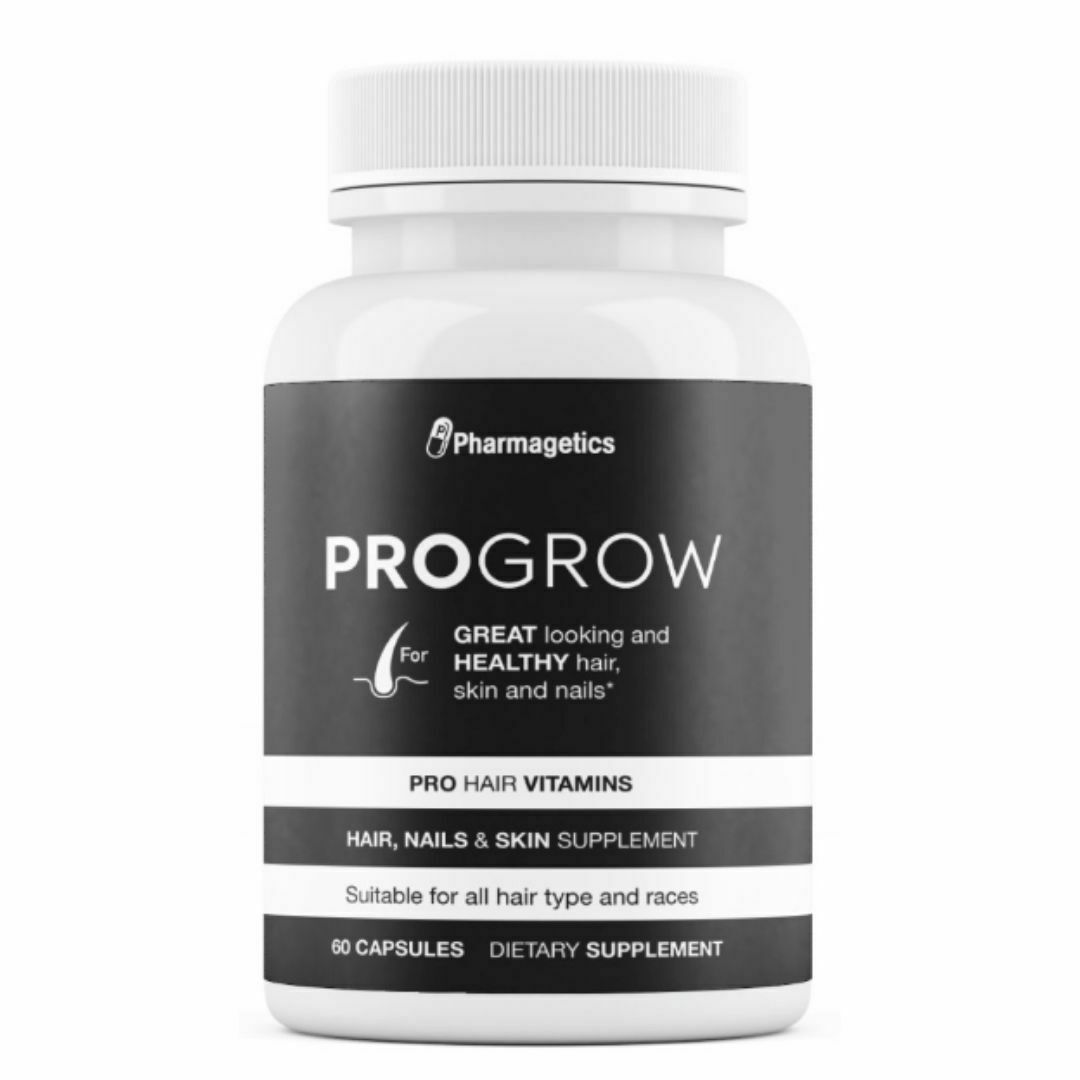 PROGROW for Great Looking and Healthy Hair Skin and Nails Supplement 60 Capsules