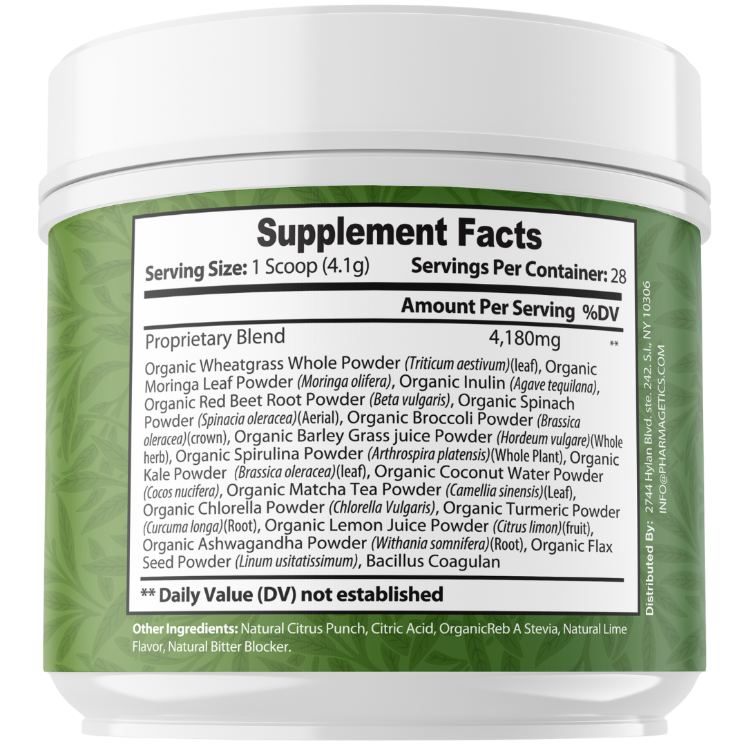 Skinny Greens - greens powder, bloom greens, great greens powder - 2PK