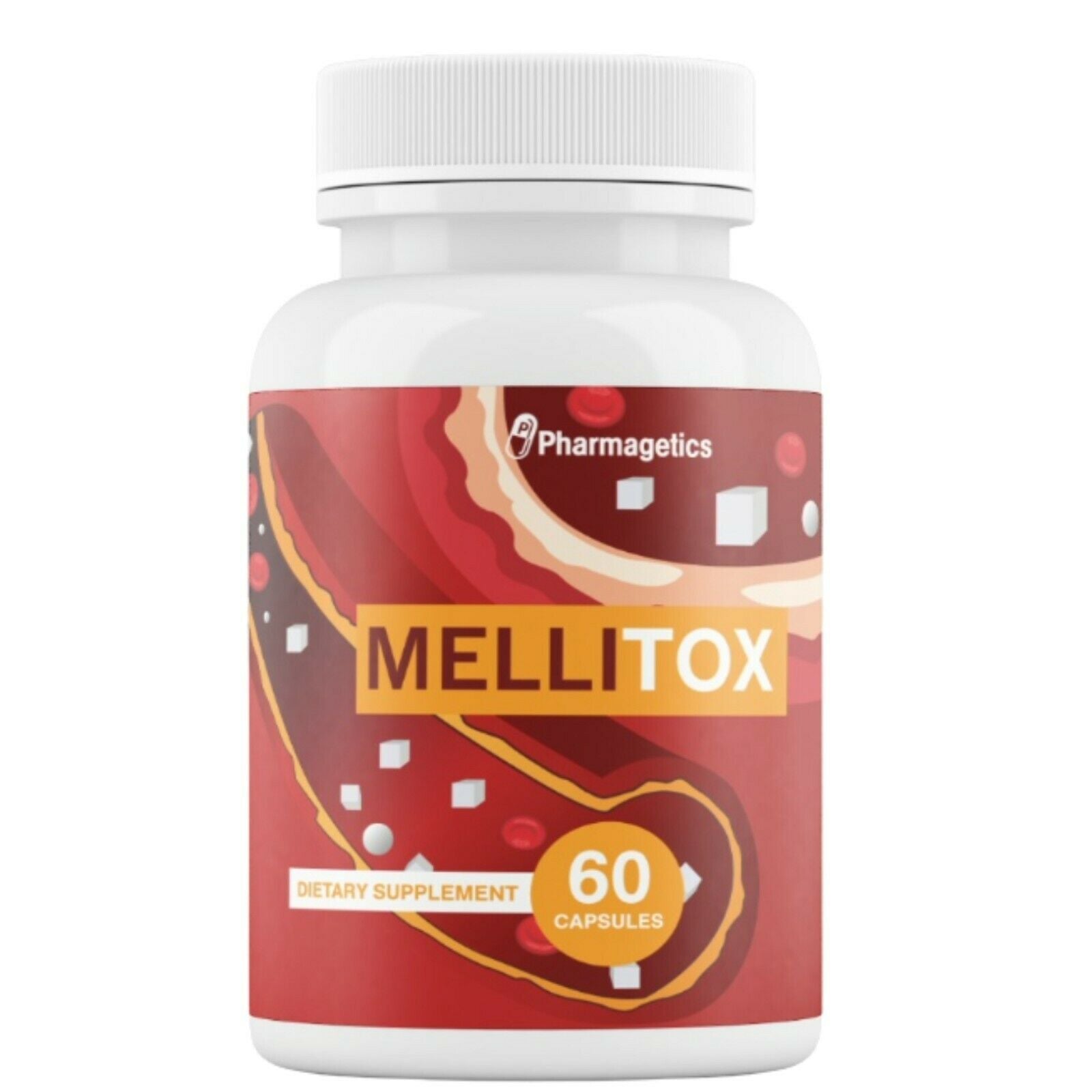 Mellitox Blood Sugar Support  - 60 Capsules