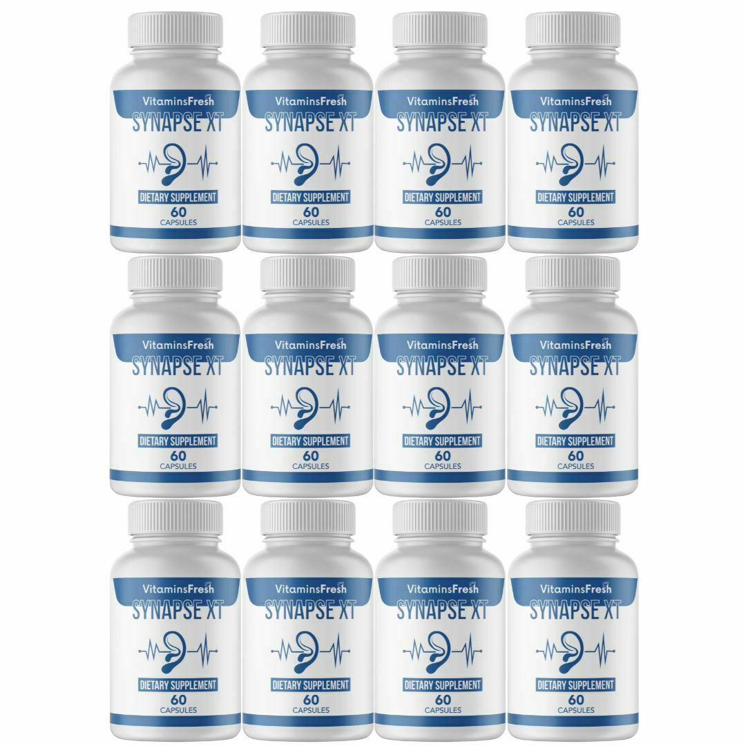Synapse XT Tinnitus Relief - 12 Bottles 720 Capsules