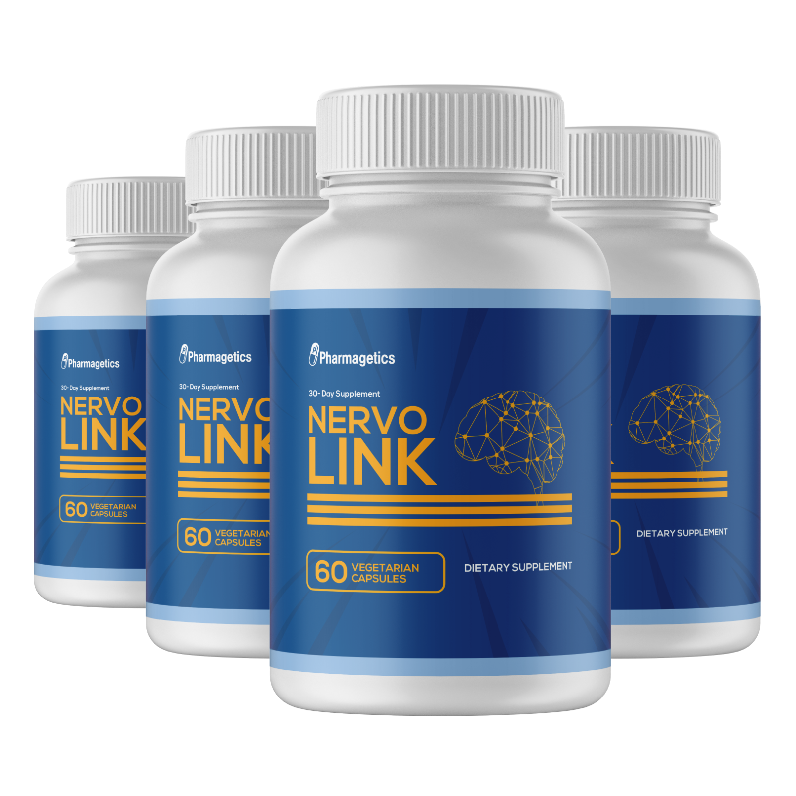 Nervo Link Brain Supplement Memory Focus Neuro Mind Booster Nootropic ...
