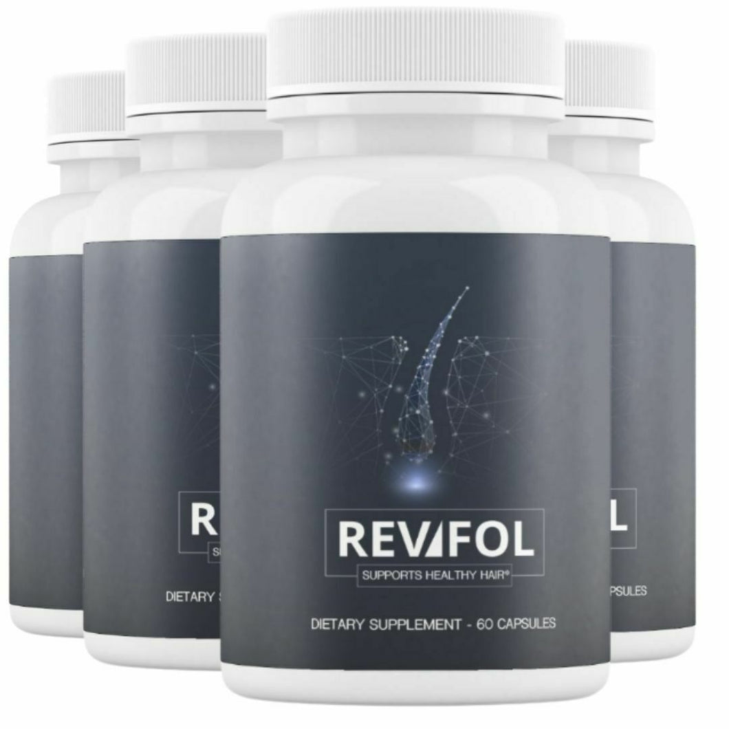 4 Bottles Revifol Hair Skin and Nails Supplement Hair Growth Vitamins 60 Caps