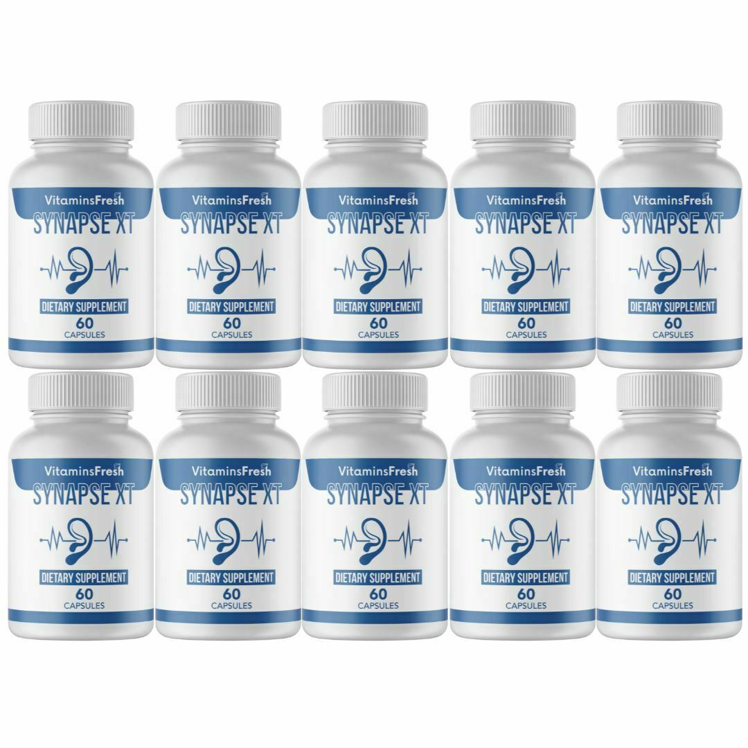 Synapse XT Tinnitus Relief - 10 Bottles 900 Capsules