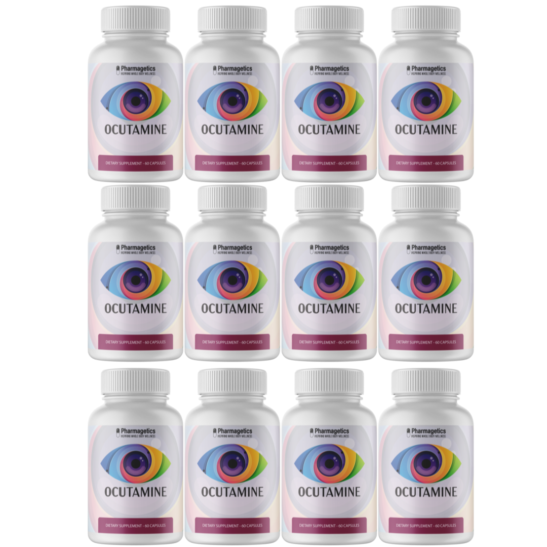 Ocutamine Dietary Supplement 12 Bottles 720 Capsules