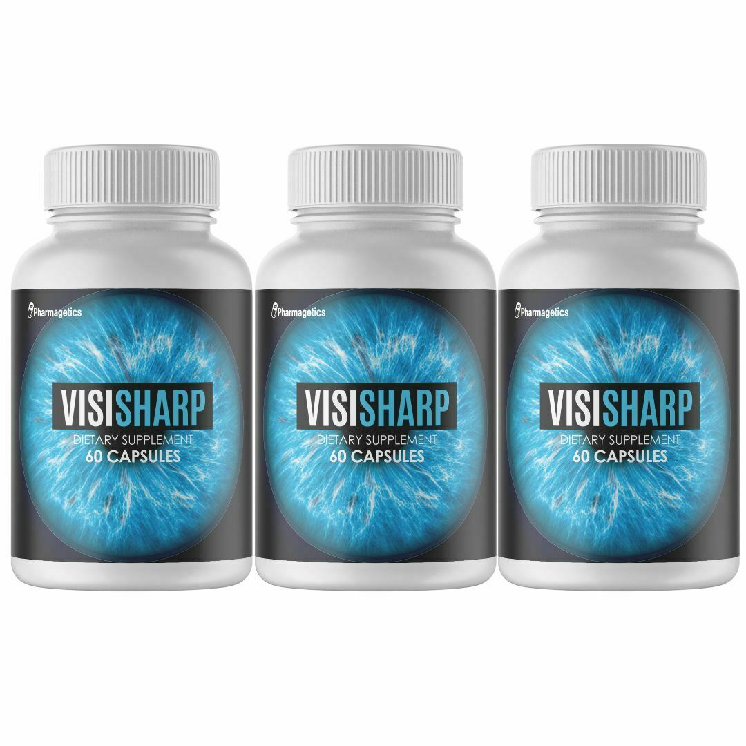 VISISHARP Advanced Eye Health Formula 3 Bottles - 180 Capsules