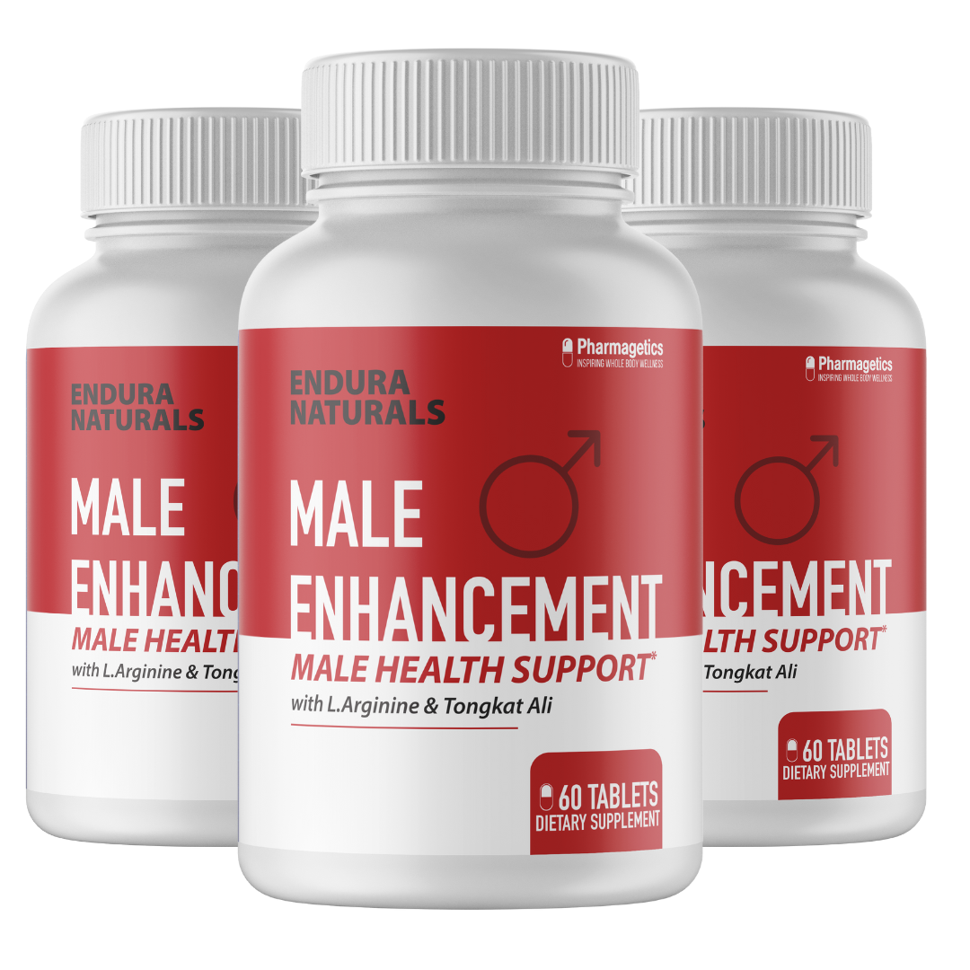 Male Enhancement Male Health Support 3 Bottles 180 Capsules