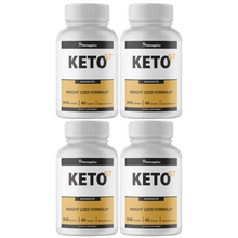 Load image into Gallery viewer, 4 Keto GT Weight Loss Formula - 60 Capsules - 240 Capsules - 4 Bottles
