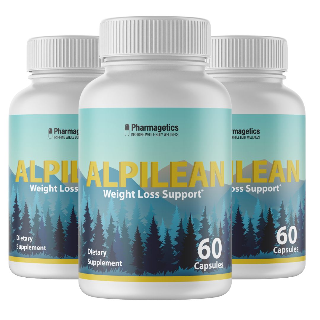 Alpilean Weight Loss Support - 3 Bottles 180 Capsules