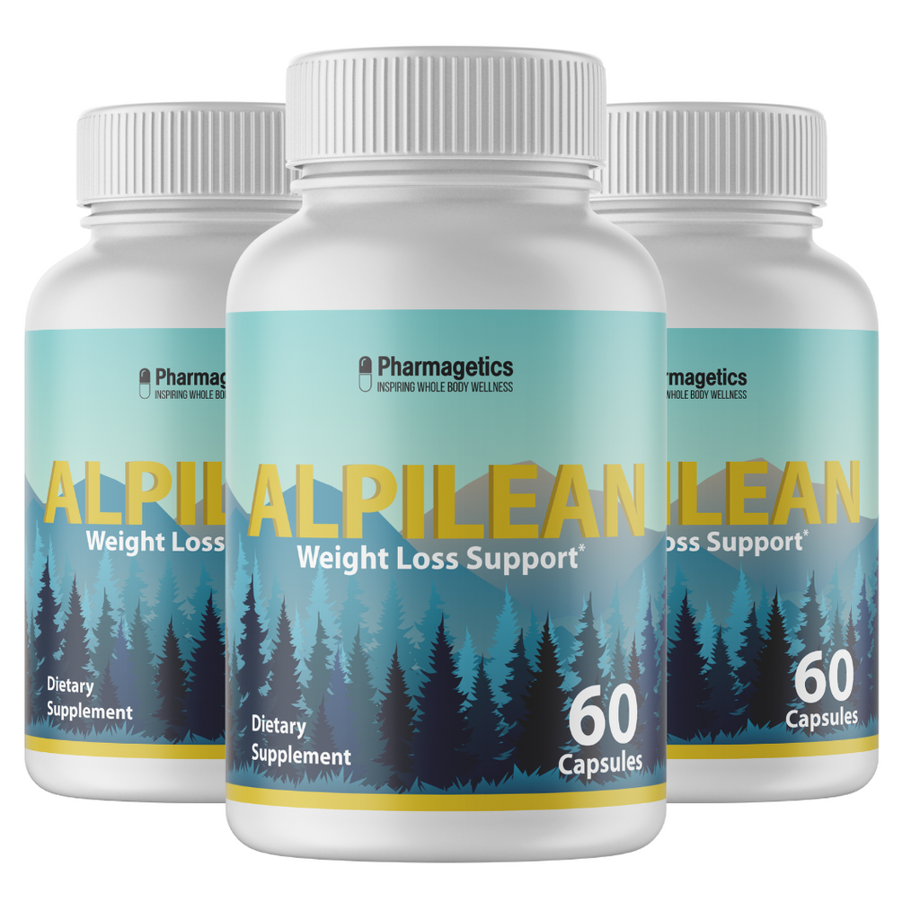 Alpilean Weight Loss Support - 3 Bottles 180 Capsules