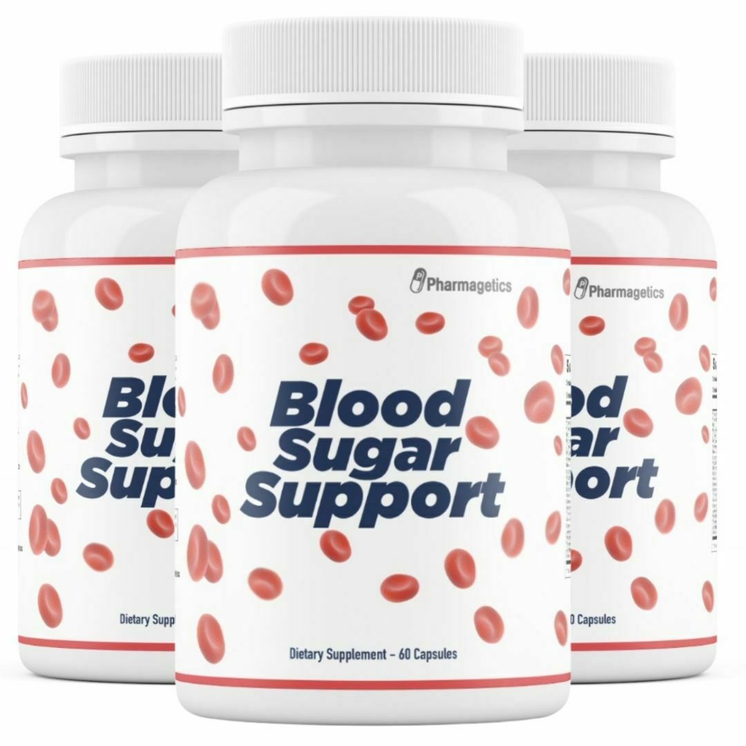 3 Blood Sugar Support - 3 Bottles 180 Capsules